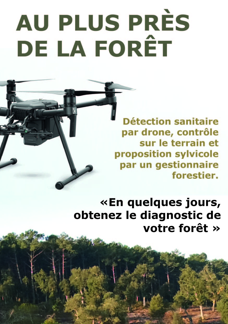 Illustration service drone sylvAID